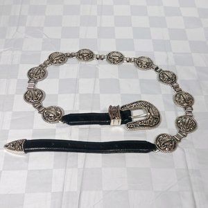 Harley Davidson Metal Medallion Belt Women's Large